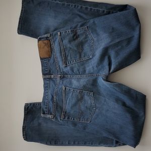 American Eagle faded wash men's bootcut jeans size 31×34